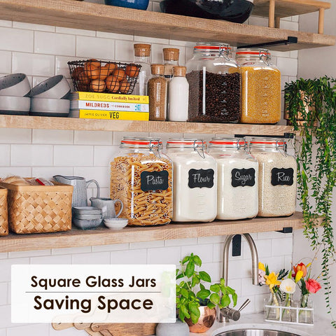Qianfenie airtight leak-proof lid helps keep contents fresh and splash-free