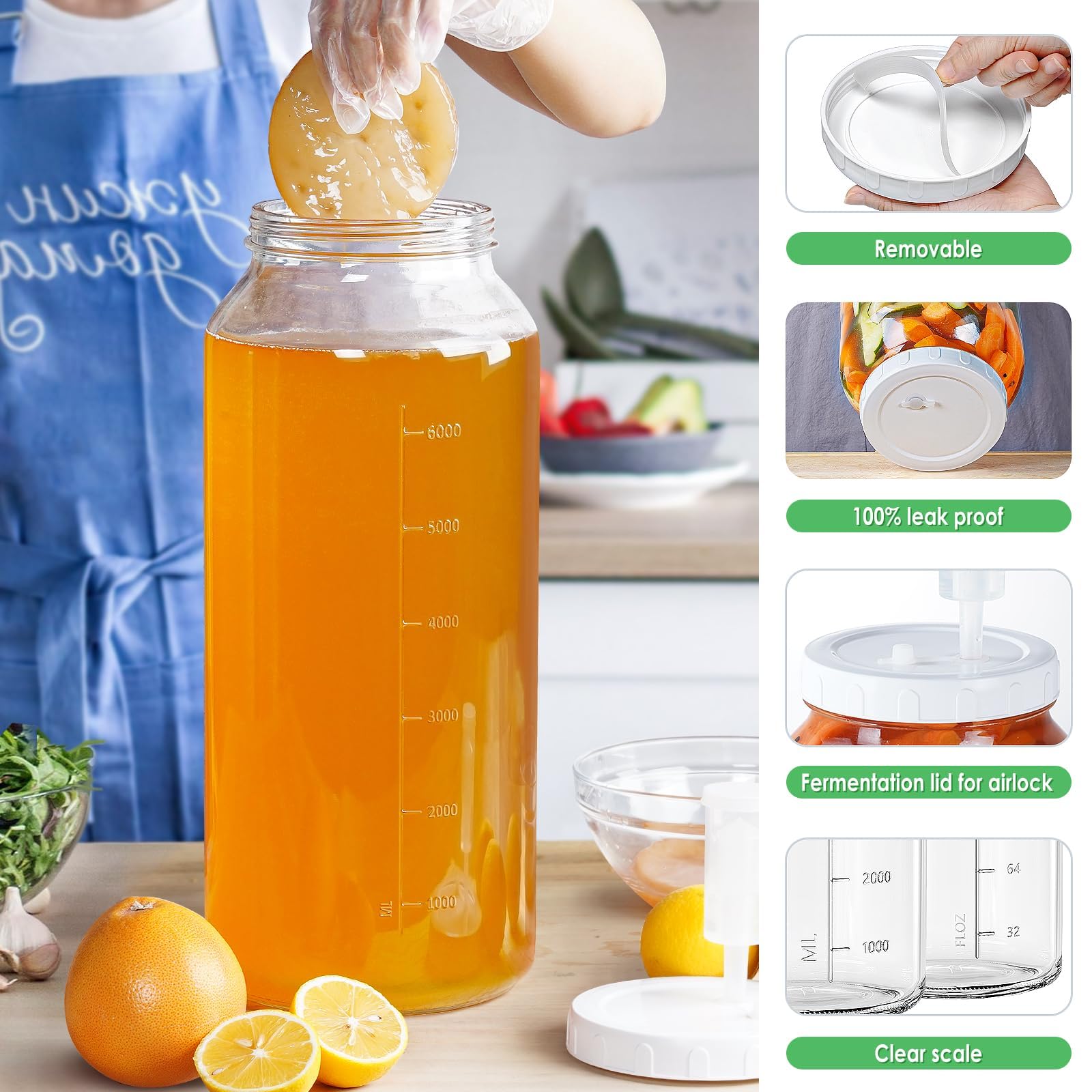 Qianfenie food-grade BPA-free materials ensure safe storage and kitchen use.