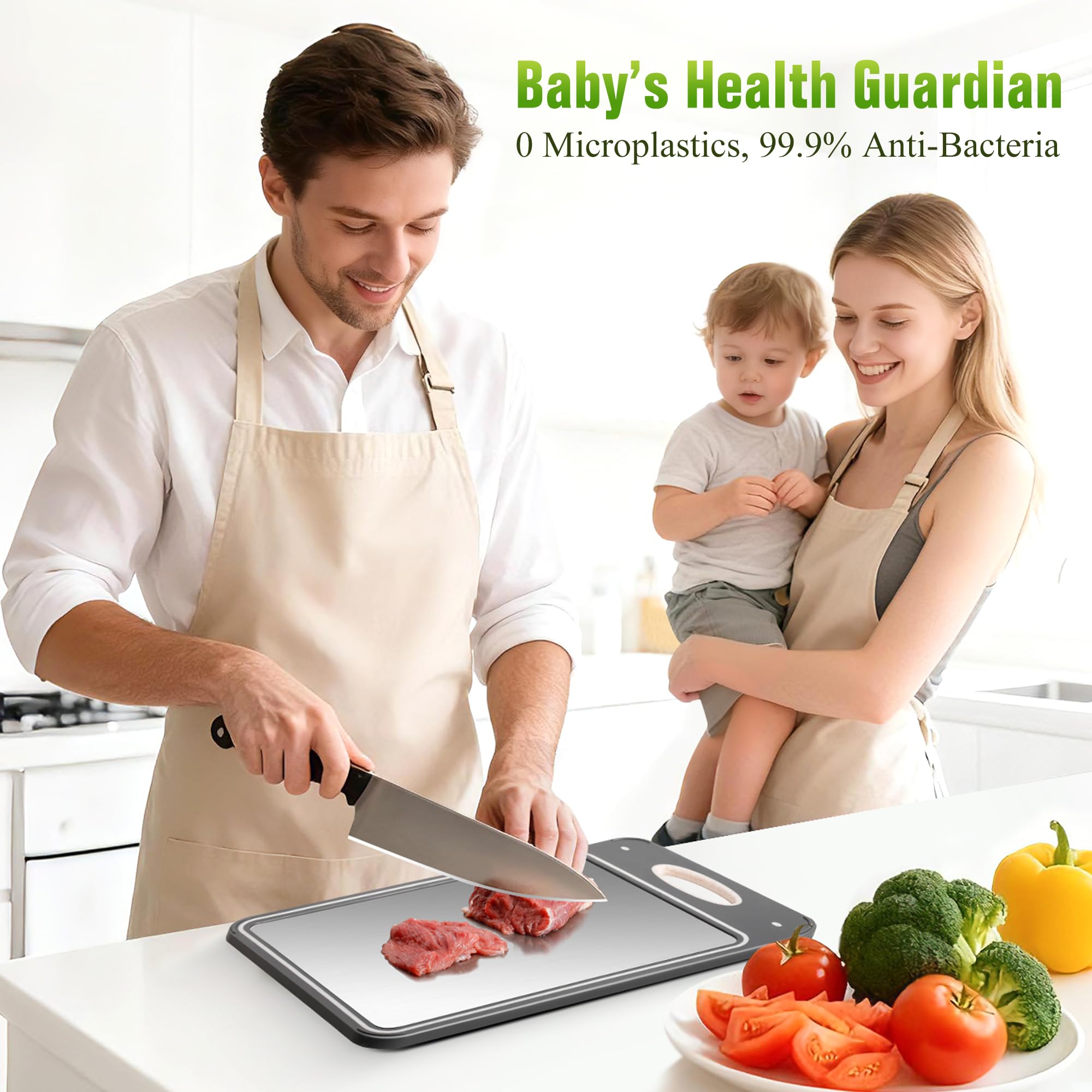 Qianying dishwasher-safe board for quick, hygienic cleaning.