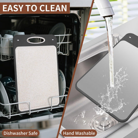 Qianying promotes easier, hygienic kitchen tasks with a two-in-one cutting surface.