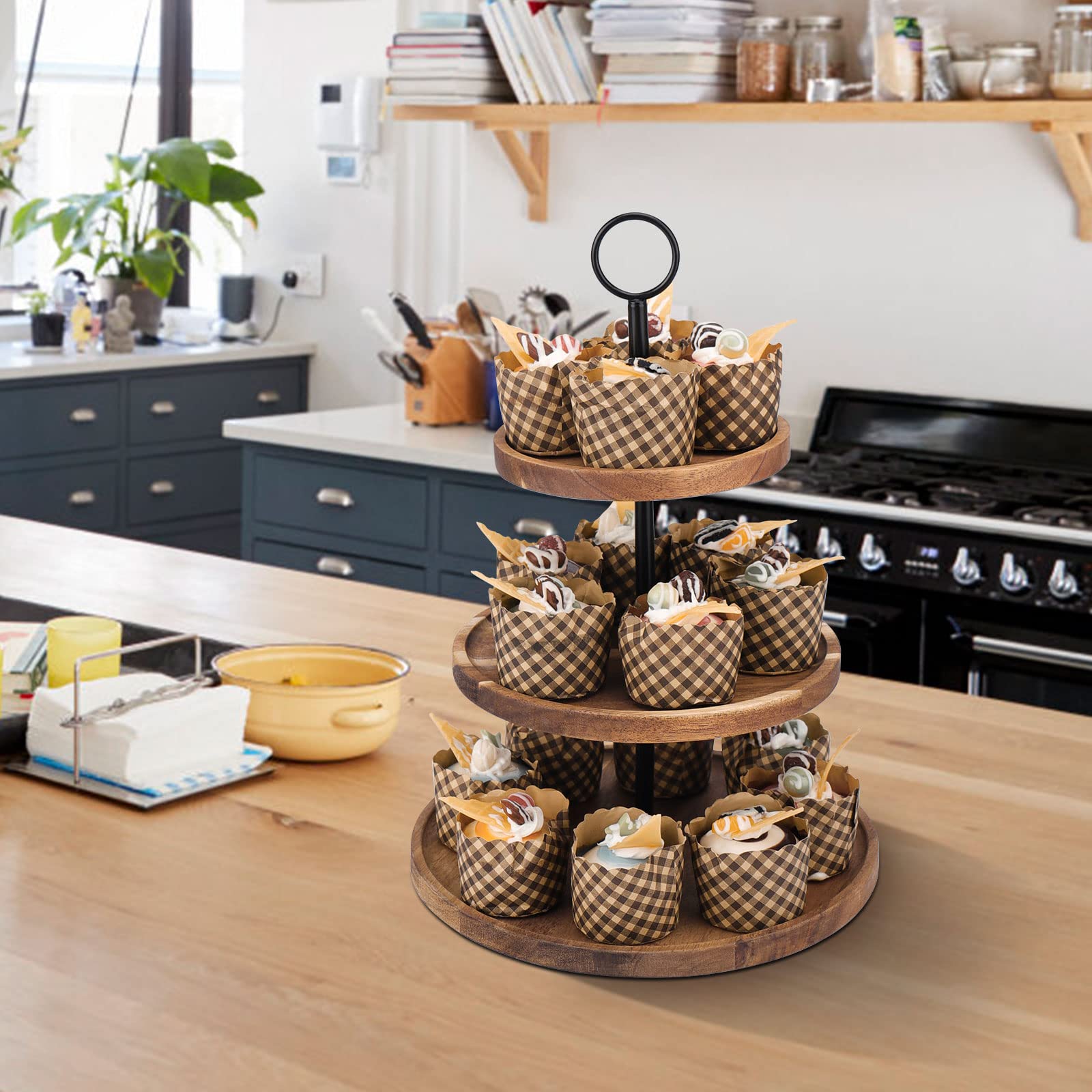 QIELSER Farmhouse decor presentation for weddings, tea parties, and gatherings.