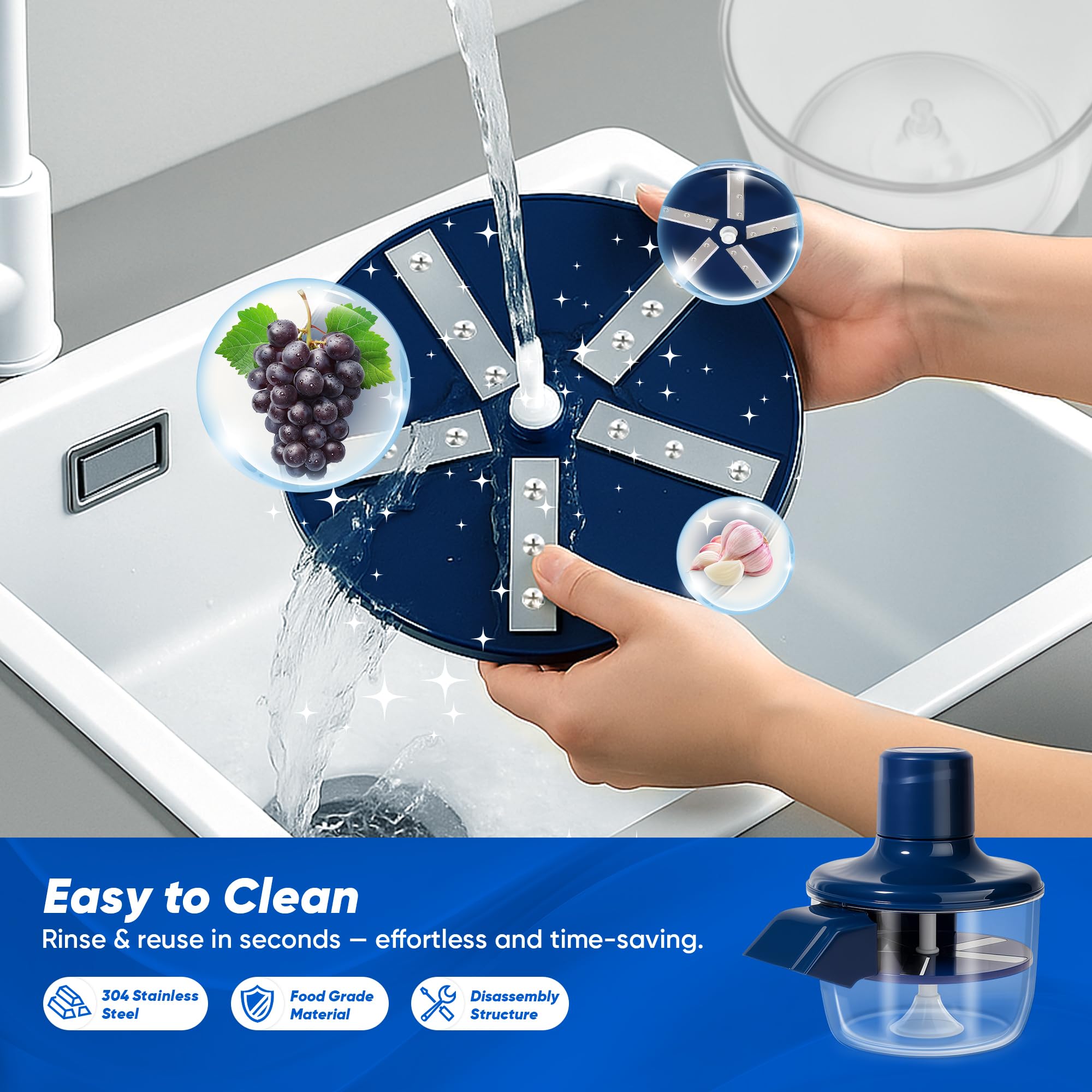 Qiknuny transparent peel bowl lets you monitor progress at a glance