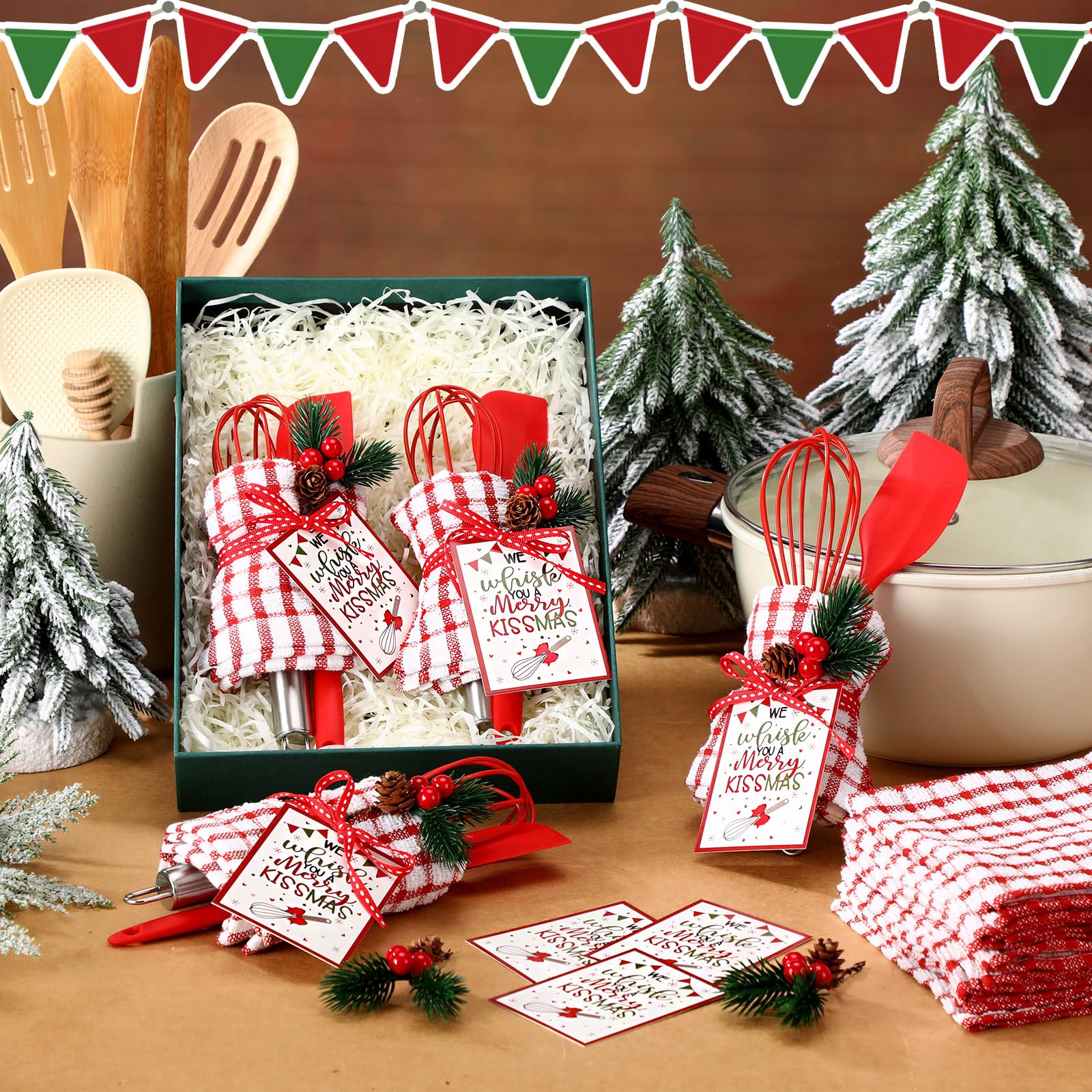 Qinyoung Christmas greeting cards included for personal gifts