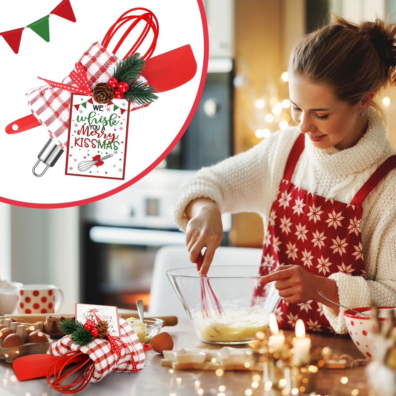 Qinyoung red jumper wire 5m for gift-wrapping and displays