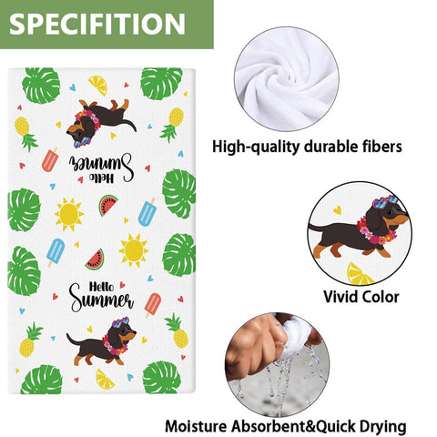 QIONG MENG 14x21 inch towel absorbs spills while drying dishes