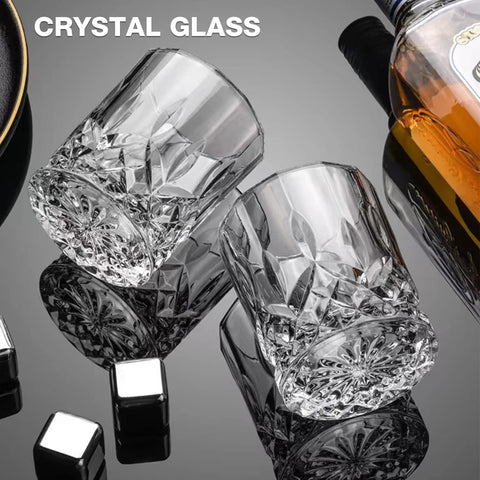 Qipecedm 11 oz bourbon glasses highlight robust weight for a substantial feel