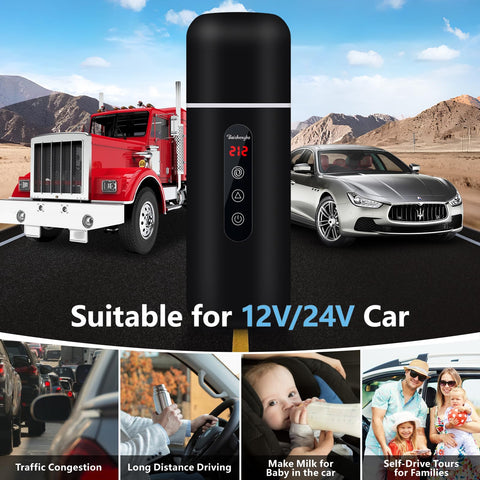 QIURUIFFA leak-proof design prevents spills on the move