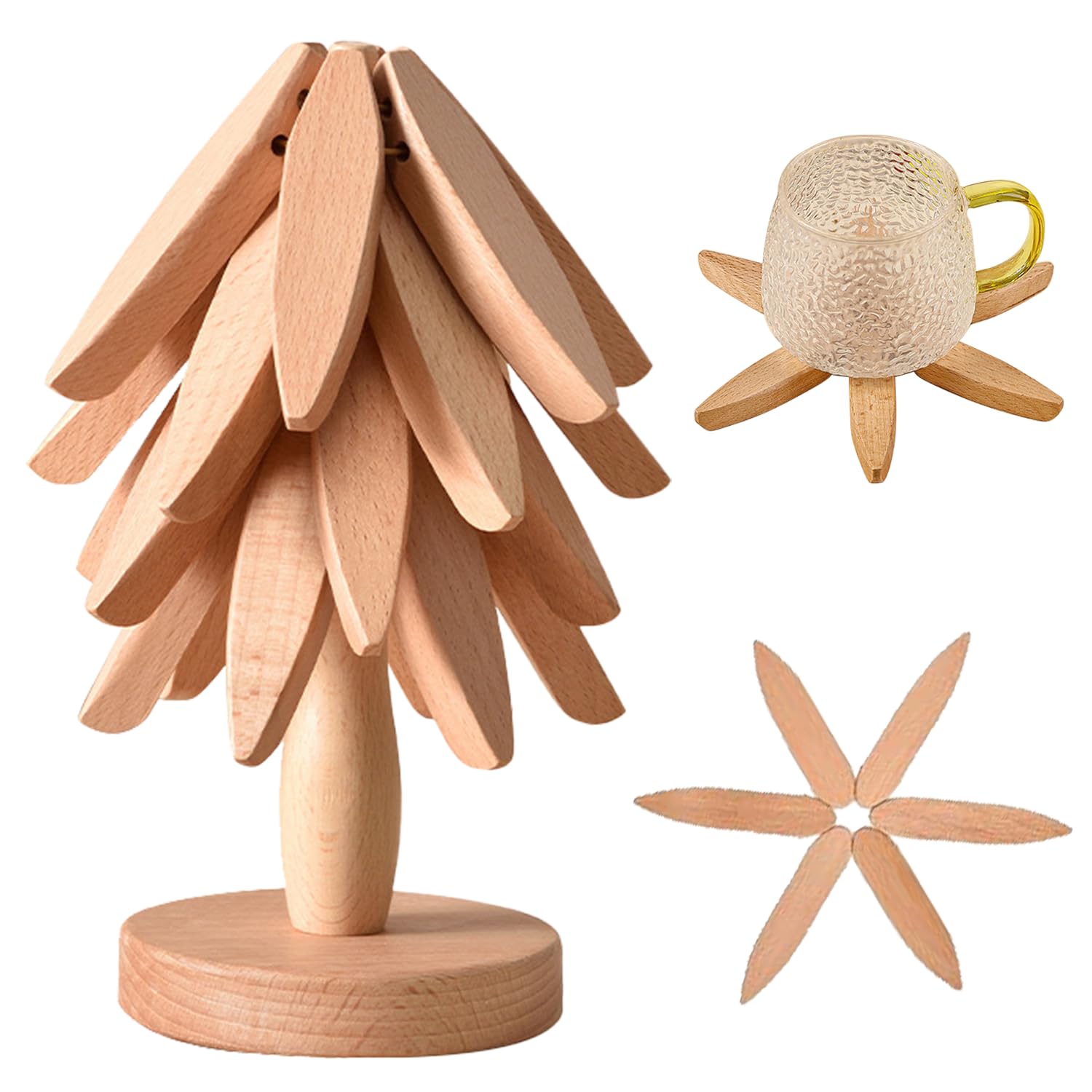 QIYLQE gift-ready wooden kitchen accessory for holidays and housewarmings.