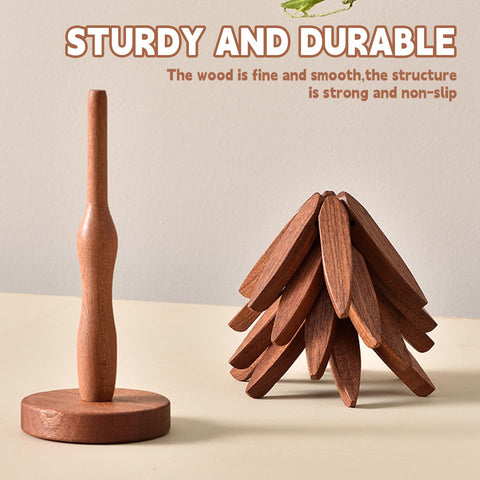 QIYLQE versatile trivet for cups, bowls, teapots and pans.