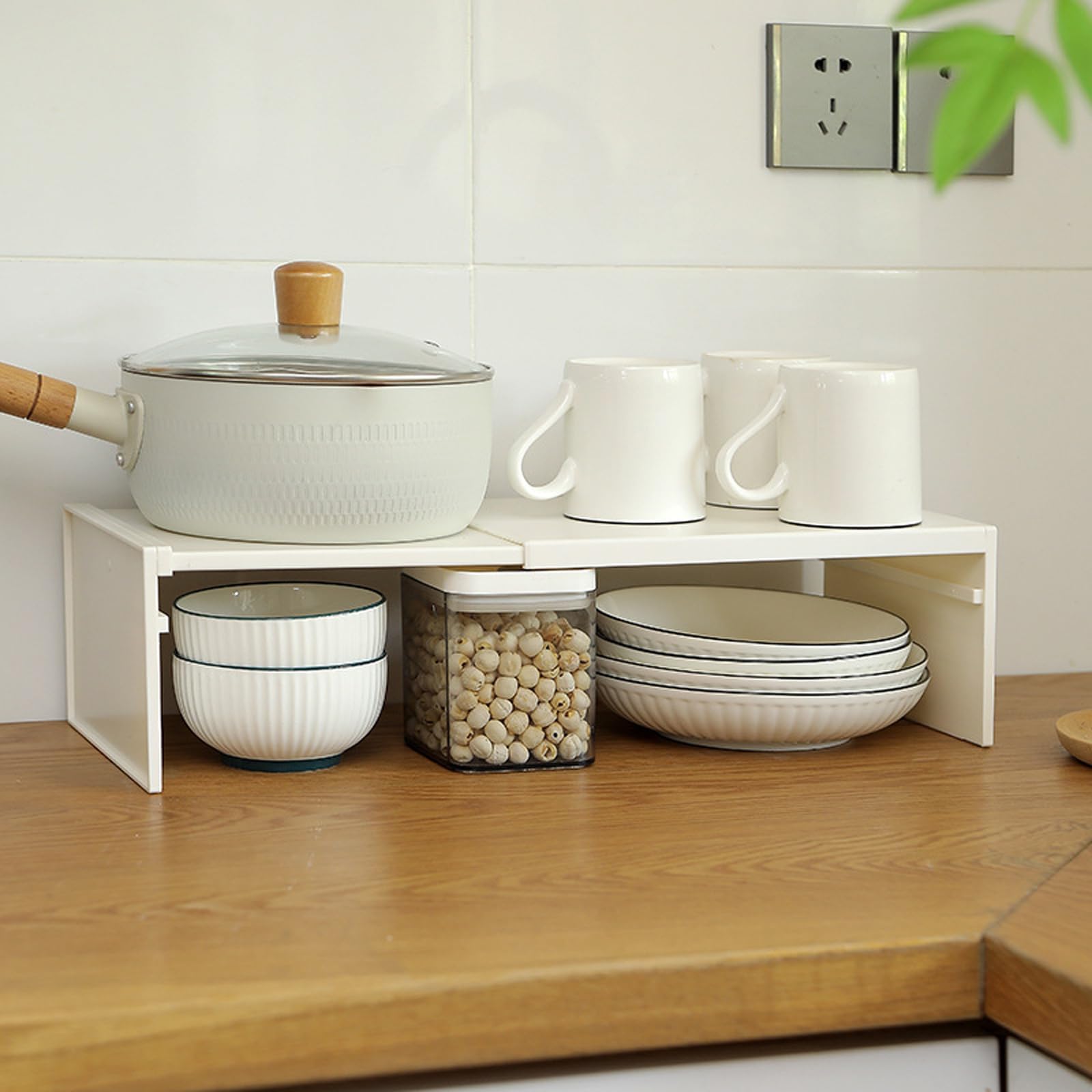 Qiyue countertop-ready shelf with compact design for easy access
