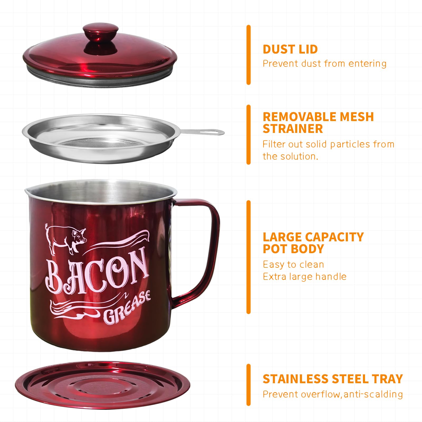 QMET dishwasher-safe design makes cleanup quick and simple.