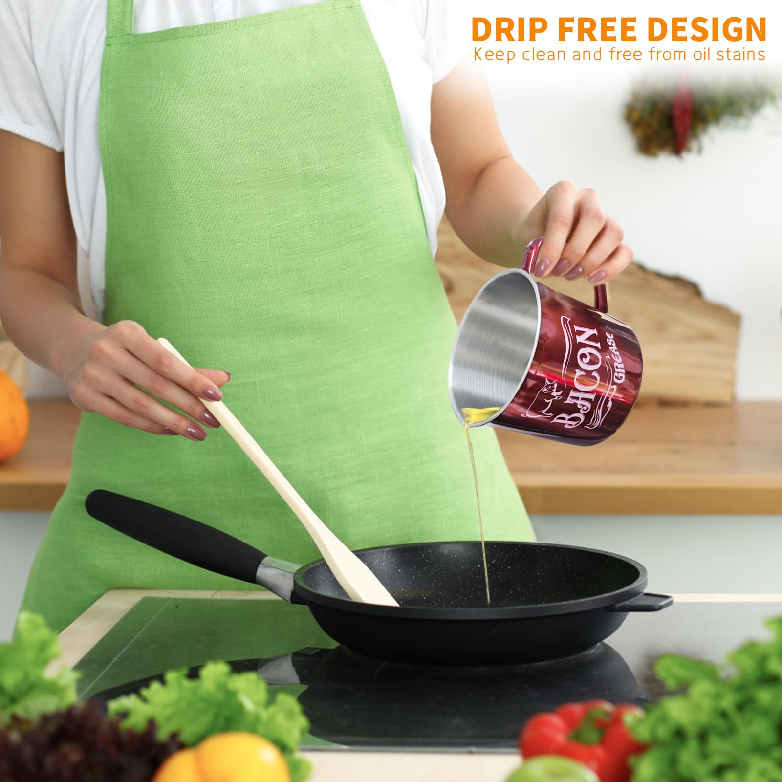 QMET bacon grease saver is a thoughtful gift idea for home cooks.