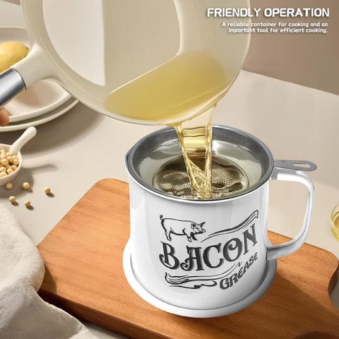 QMET dishwasher-safe grease keeper simplifies cleanup