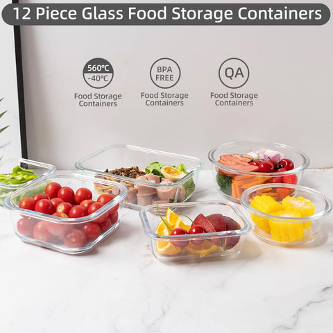 QOWOEO smooth glass surfaces are easy to clean after meals