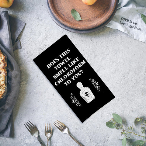 Qpenm fast-dry highly absorbent kitchen towel dries quickly between tasks.