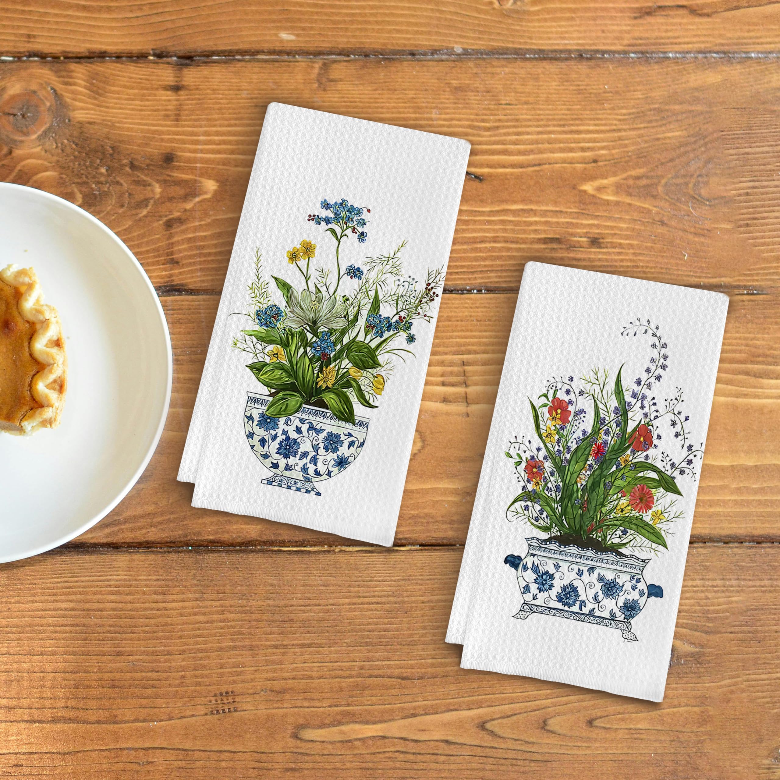 Qpenm 16x24 inch towels for daily dish drying and safe cleanup.