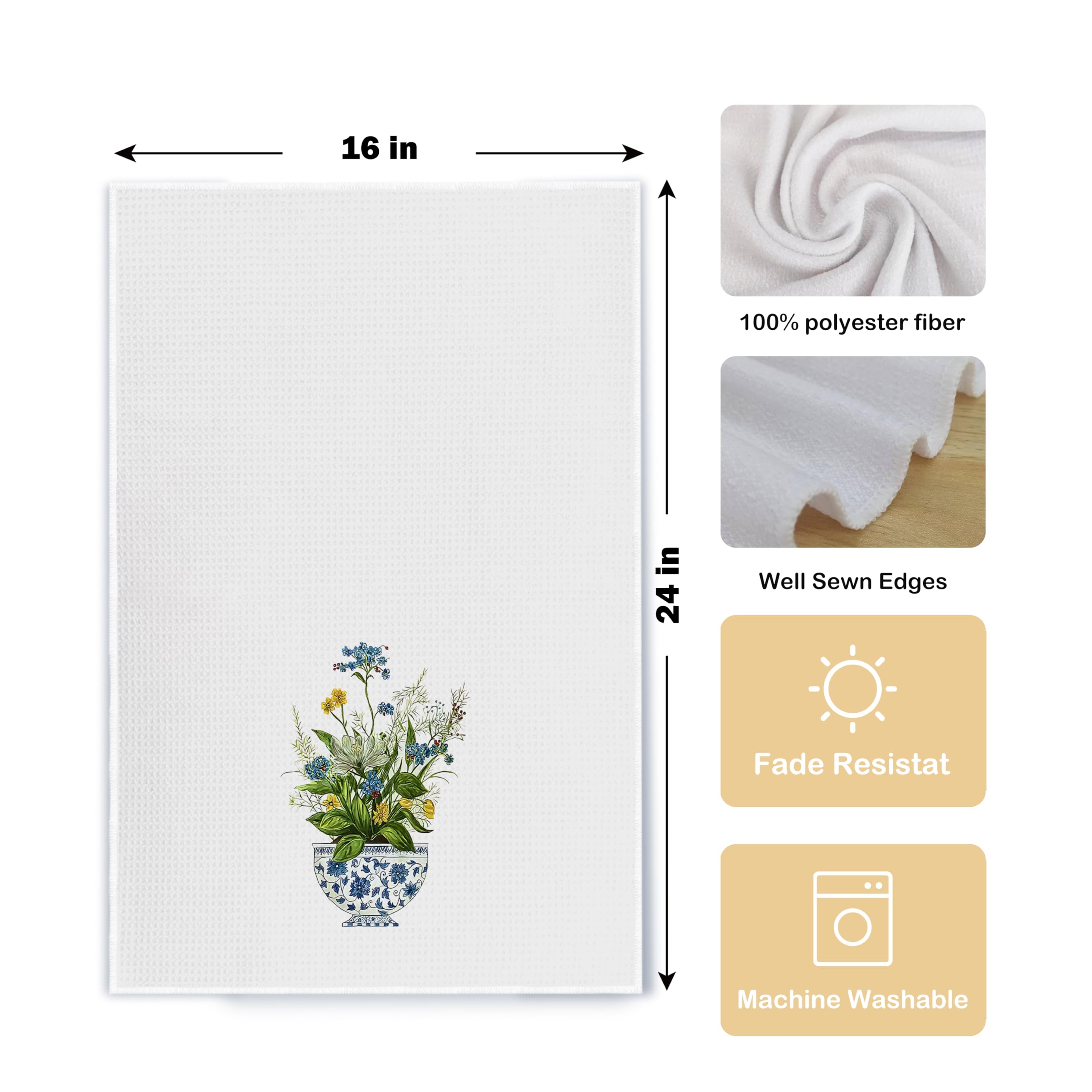 Qpenm gift-ready kitchen towels ideal for gifting occasions.