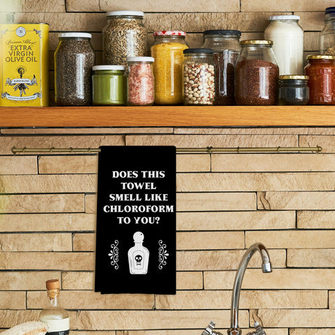 Qpenm gothic bathroom towel decor enhances vibe while offering quick-drying, lint-free performance.