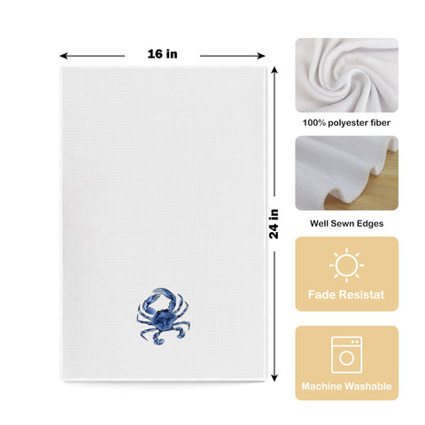 Qpenm coastal towels gift-ready packaging for housewarmings or holidays