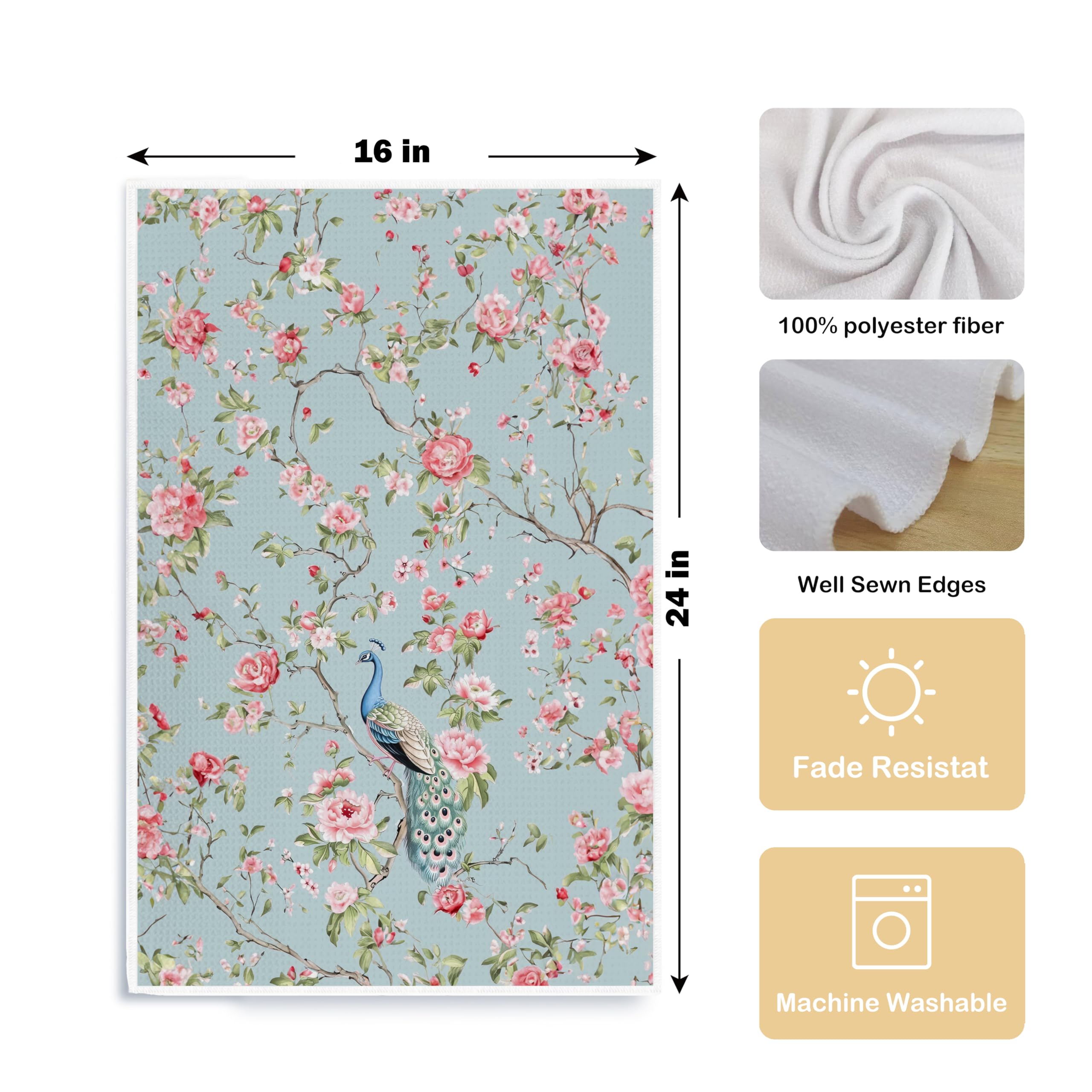 Qpenm cotton towel with easy care and lasting softness after washing.