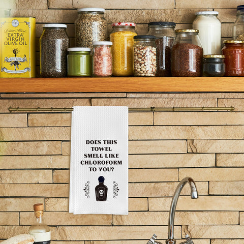 Qpenm Funny Kitchen Dish Towel 24x16 size for fast drying after washing.