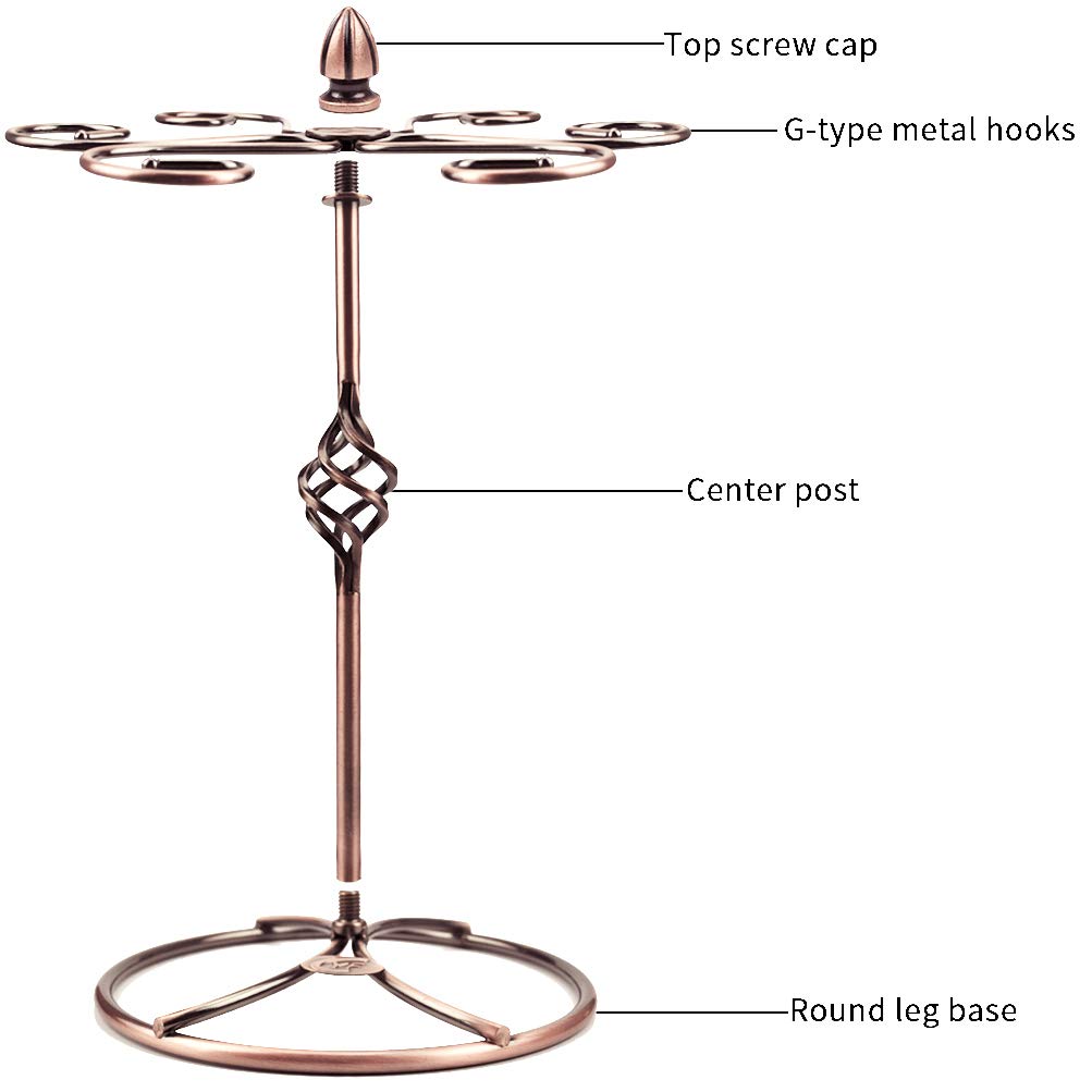 QPIX DIGITAL bronze rack complements modern kitchen decor and ambiance.