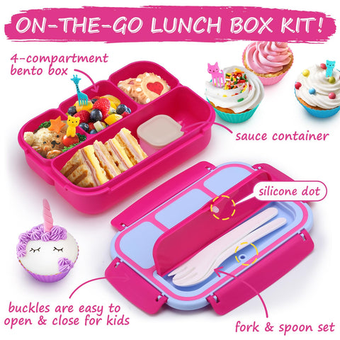 QQKO utensils set provides a fork and spoon for convenient on-the-go meals.