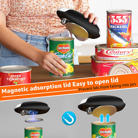 QTDHG opener with built in magnet catches caps and reduces mess