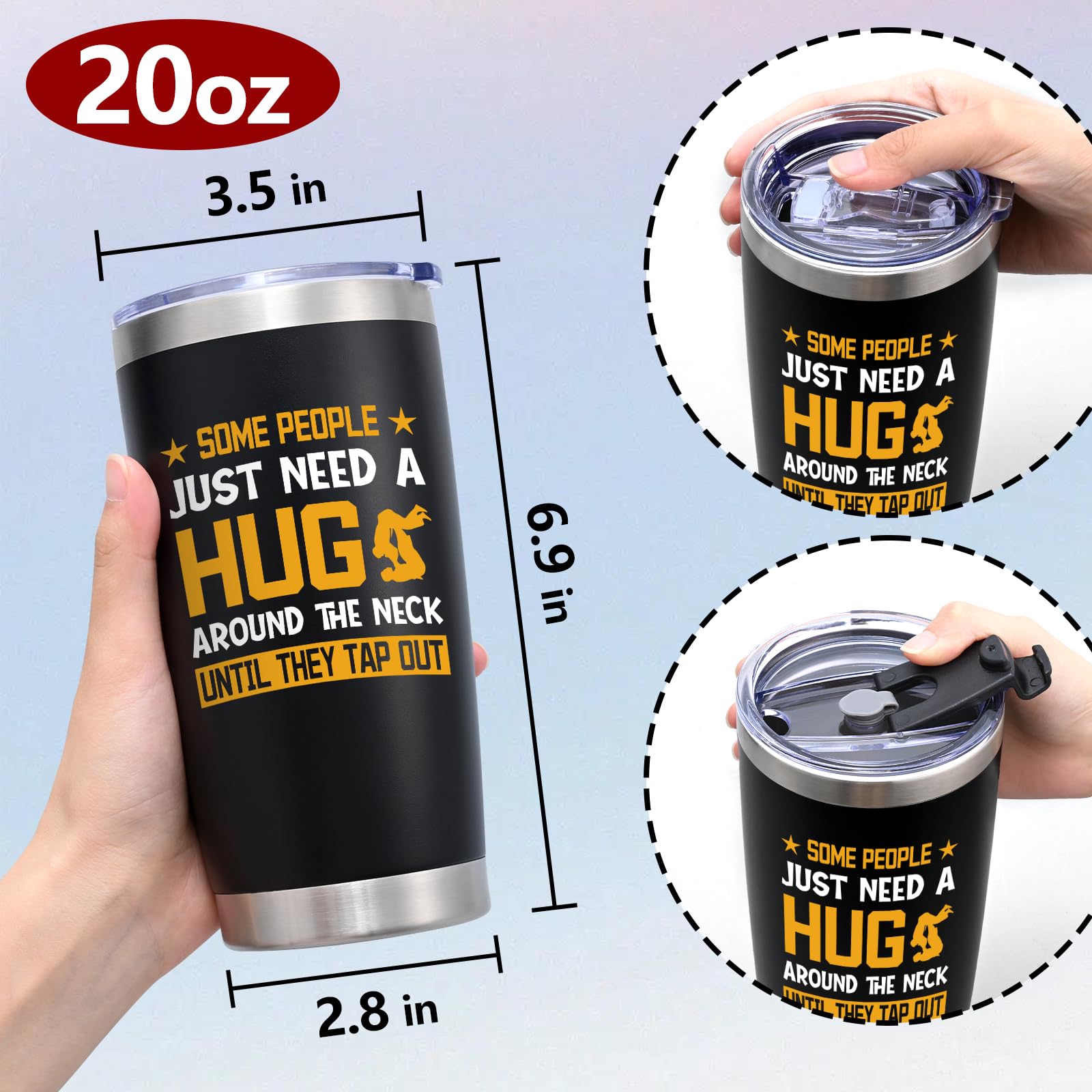 Qtencas 304 stainless steel body offers lasting durability.