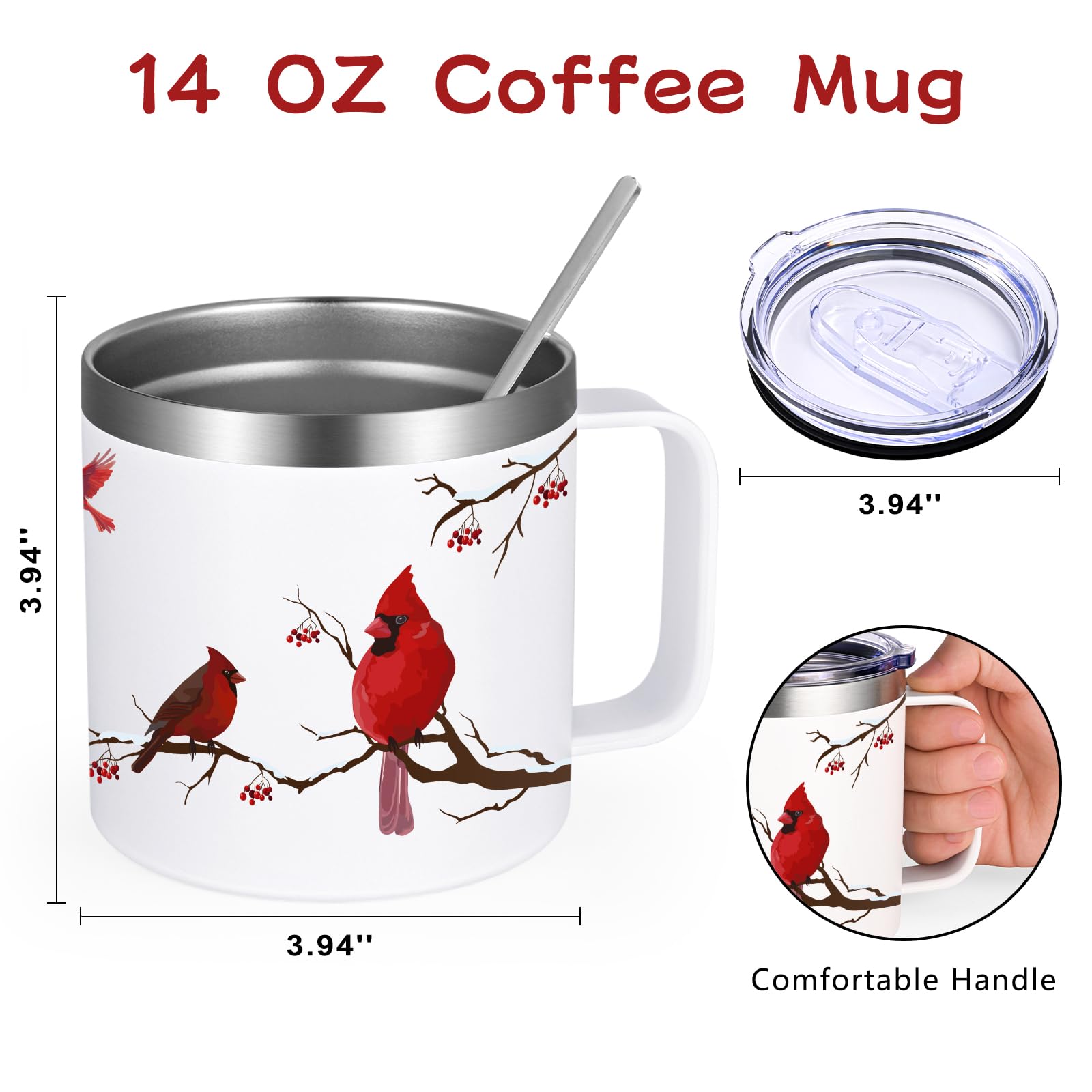 Qtencas Outdoor indoor use mug showcases versatile everyday companion.