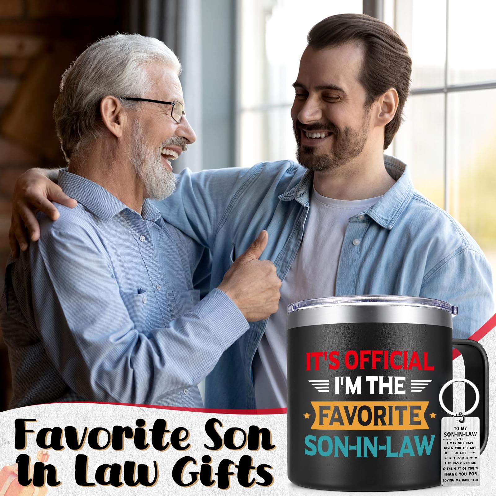 Qtencas mug handle view highlighting ergonomic grip for comfortable use.