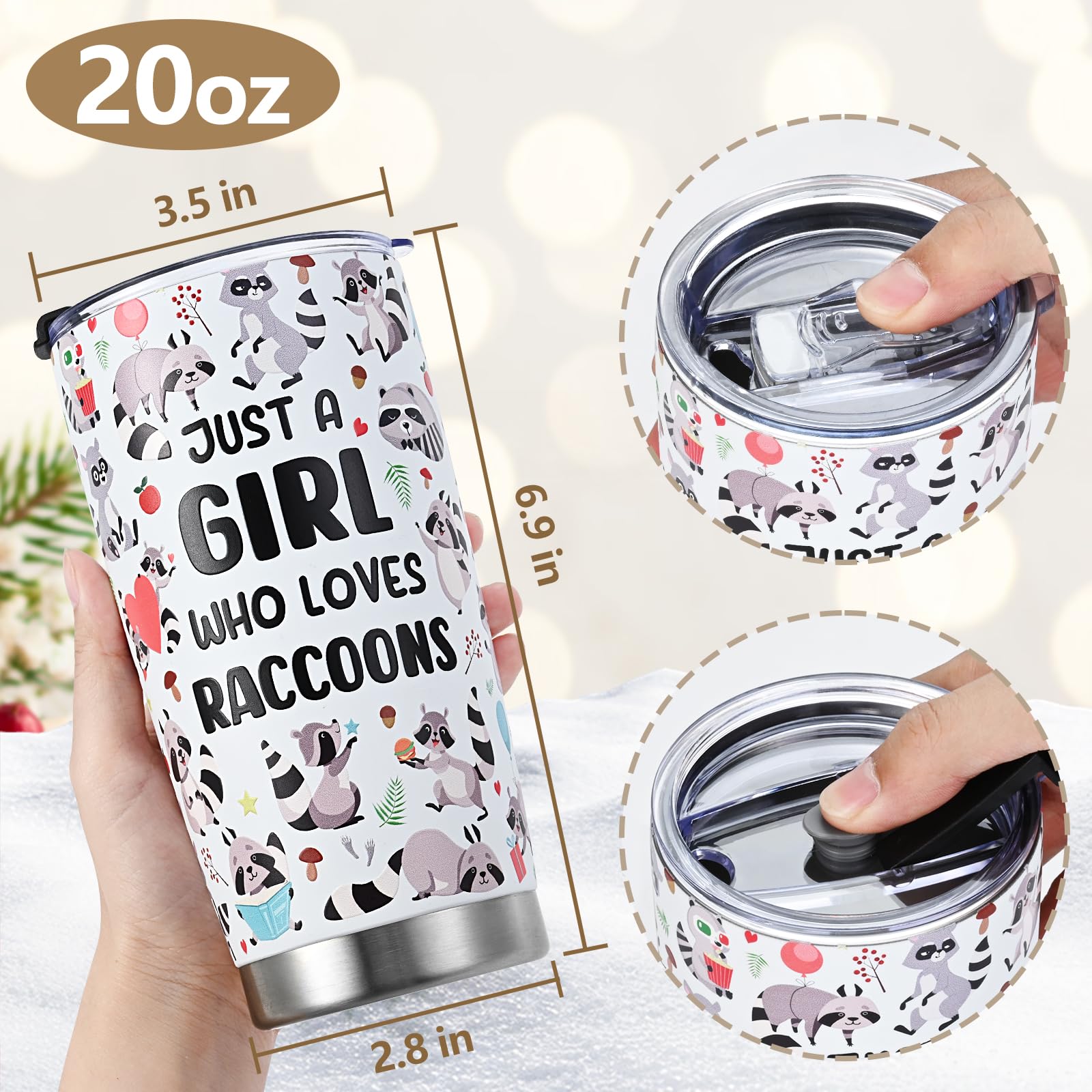 Qtencas included straw and lid for convenient on-the-go sipping