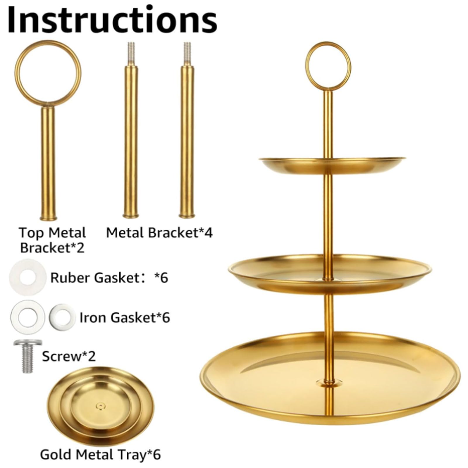 QTLCOHD easy cleaning, preserve gold finish with soft cloth.