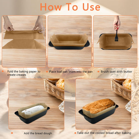 QTRQTR versatile liners for bread, cakes, pizzas, and more