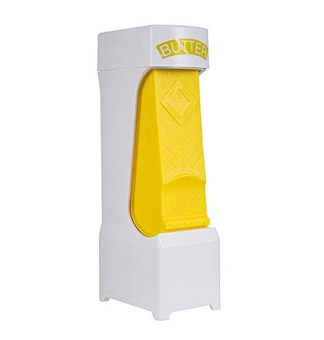 Quality Home butter slicer delivers four slices per spoon for precise portions.
