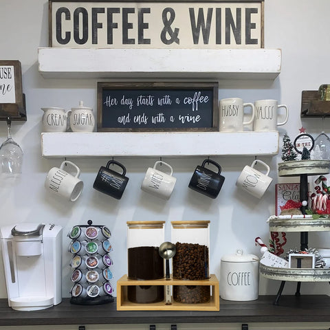 QUALLON anti-slip pads stabilize jars on any counter.