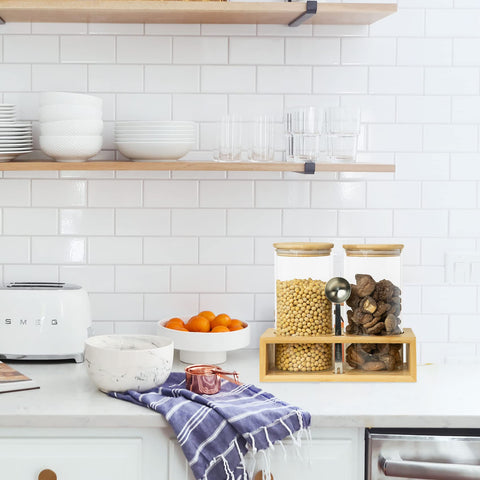 QUALLON gift-ready coffee storage set for coffee lovers.