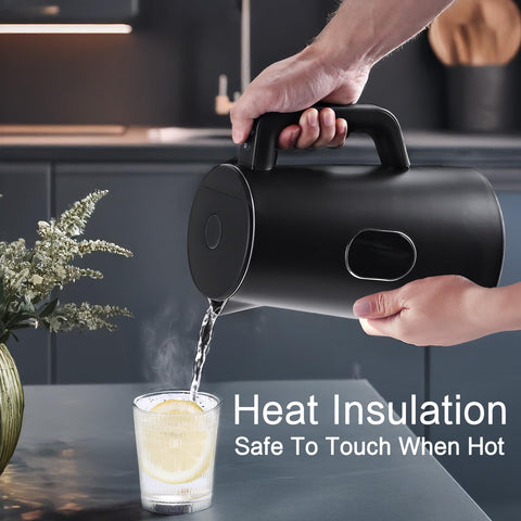 QUAXWELL black kettle finish adds modern style to your kitchen