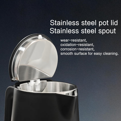 QUAXWELL keep-warm function maintains chosen temperature for tea or coffee