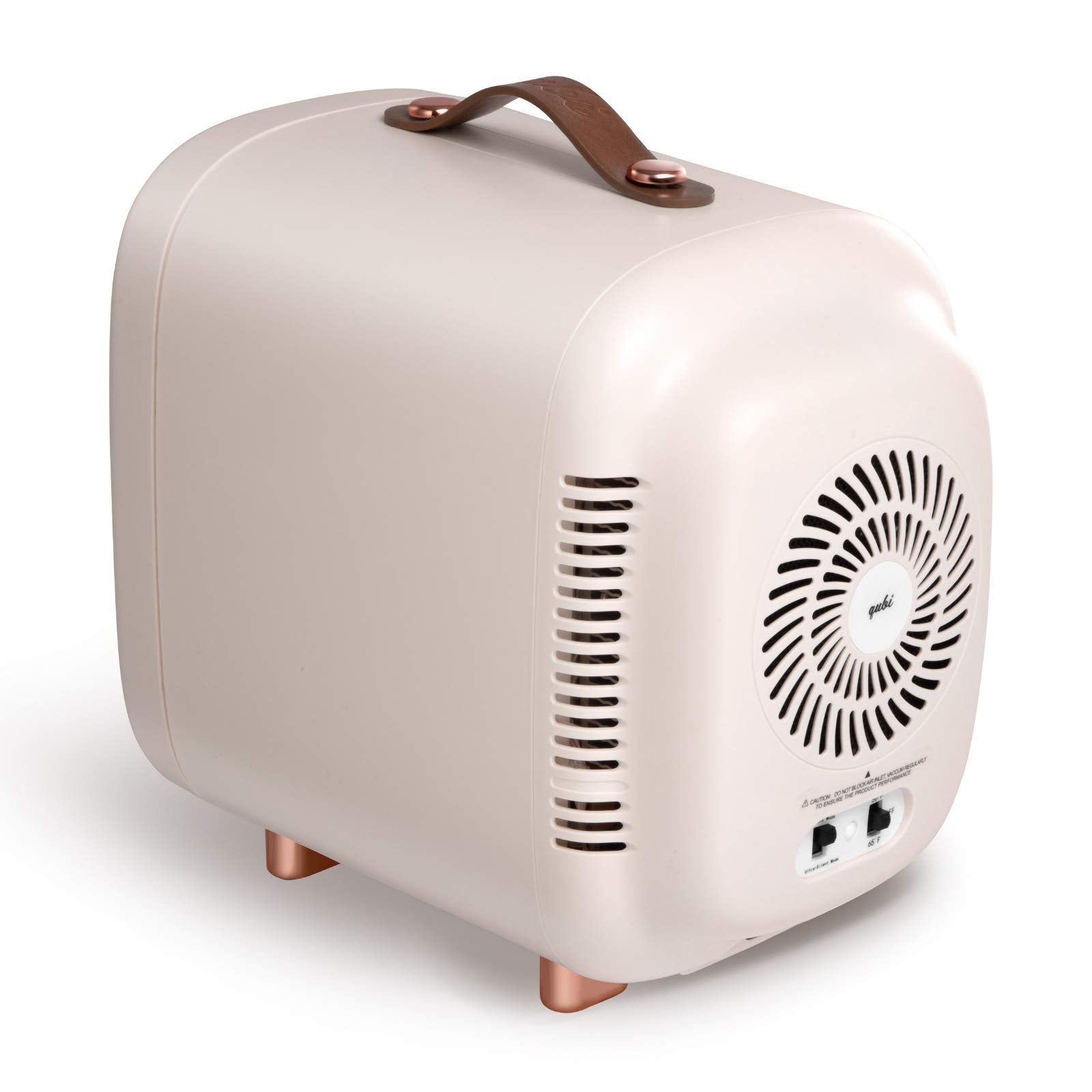 QUBI Mini Fridge ultra-silent operation ideal for nighttime skincare routines