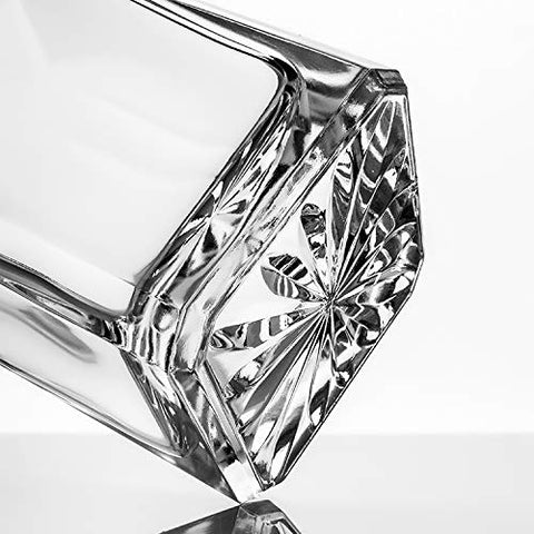 Queenstone durable square decanter with sturdy packaging protection