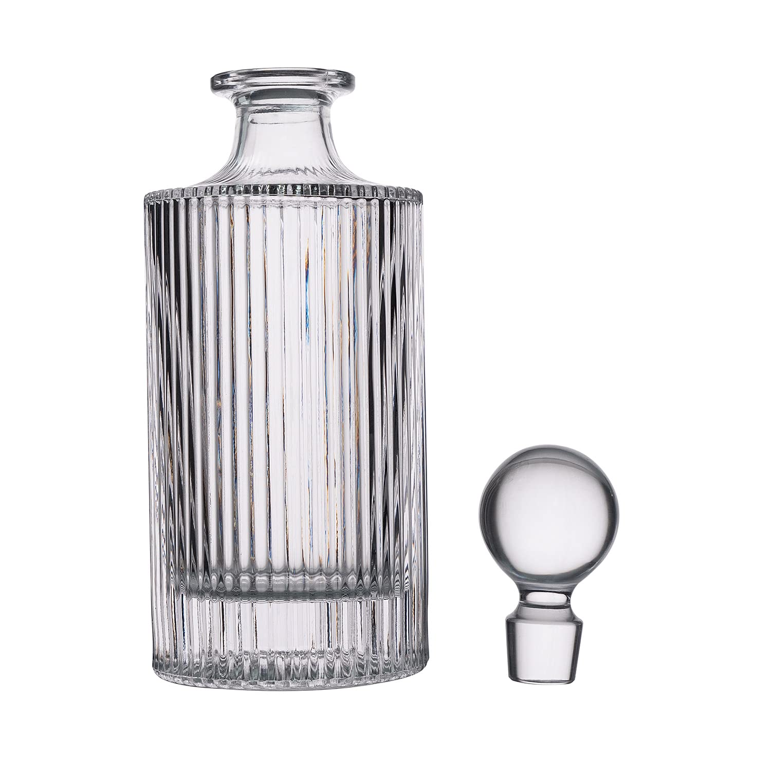 Queenstone solid glass construction delivers premium feel and durability.