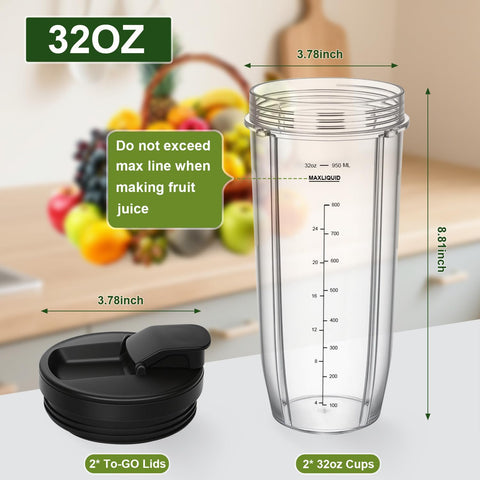 QueenTrade Ninja-compatible cup base ensuring a secure fit with Auto IQ models.