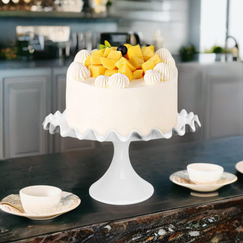 Quegroot porcelain dessert stand for daily use and styling