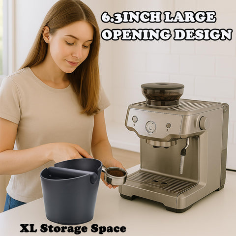 QUELIEN knock bar removable for quick emptying and easy maintenance.