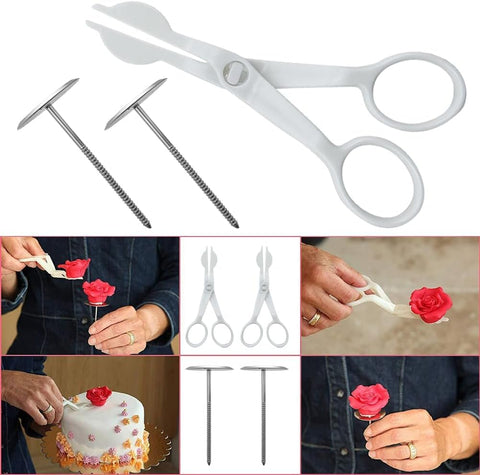 Quellance all-in-one cake decorating kit for cakes and cookies