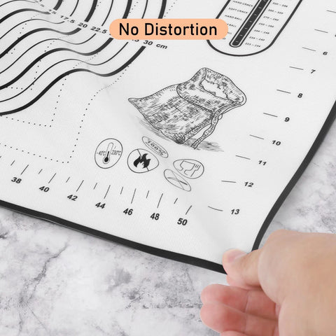 QUELLANCE dishwasher-safe design simplifies cleanup after baking projects.