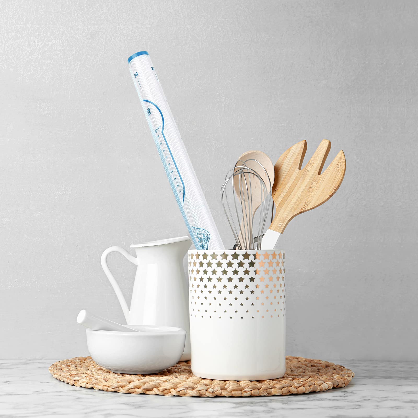 QUELLANCE easy-clean silicone mat ready for dishwasher or hand wash