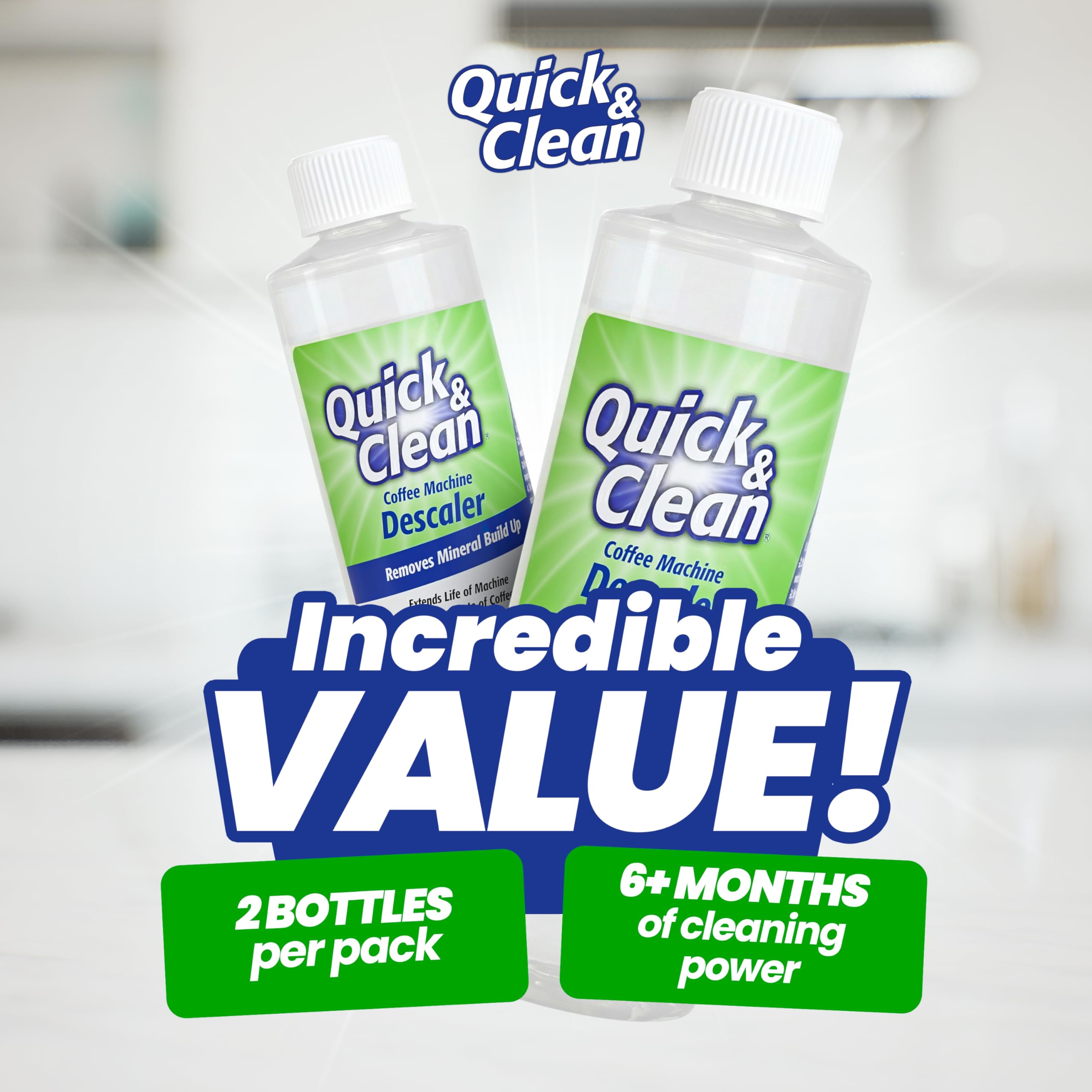 Quick & Clean made in USA badge reinforces domestic production quality