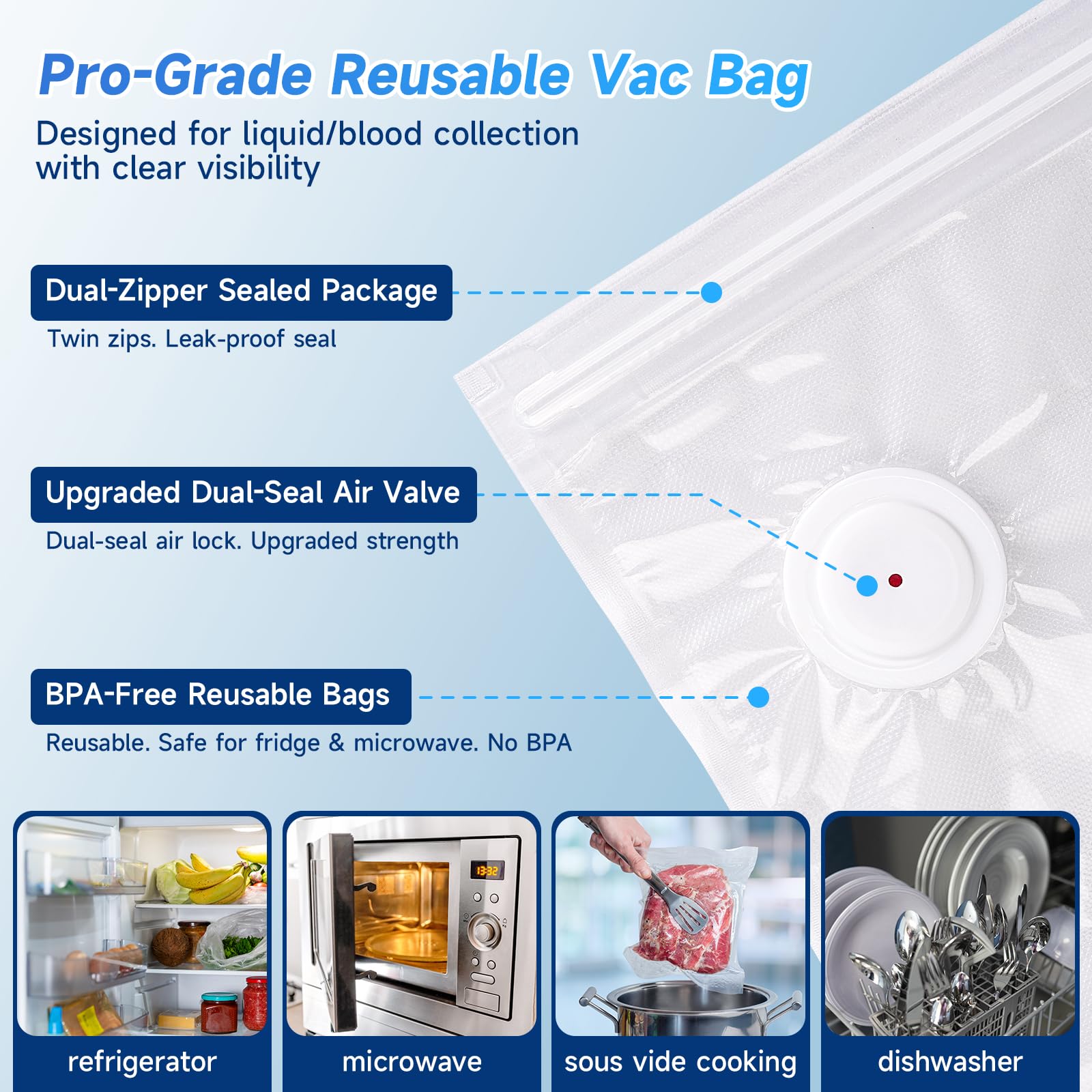 Quicolo detachable water cup prevents liquid mess during sealing.